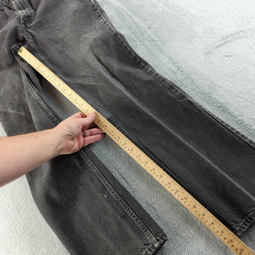 Vintage Levis Jeans Mens 34 (Fits 30x32) Black Faded 619 Relaxed Straight Canada - Picture 10 of 13